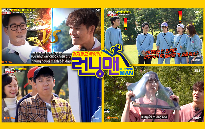 Running Man tập 422 Se Chan bị bỏ rơi, Kwang Soo So Min tranh nhau